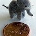 tiny miniature elephant figurine