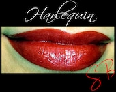 Harlequin Mineral Lipstick (Rich Red with red shimmer) makeup Cheek and Lip Color
