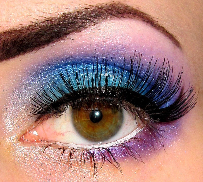 Get this look 4 pc set (Blue Grotto, Capri, Shacked Up, Spectacle) Eyeshadow Mineral makeup Eye shadow Eyeliner (5g)