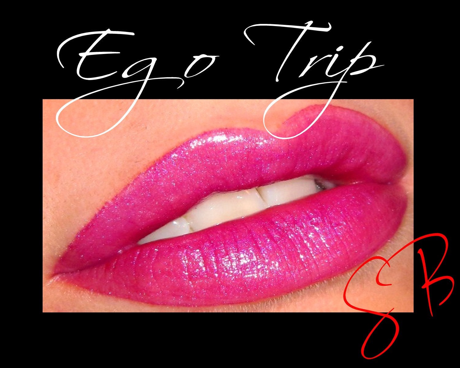 Ego Trip Mineral Lipstick (Bright fuchsia toned pink) makeup Cheek and Lip Color