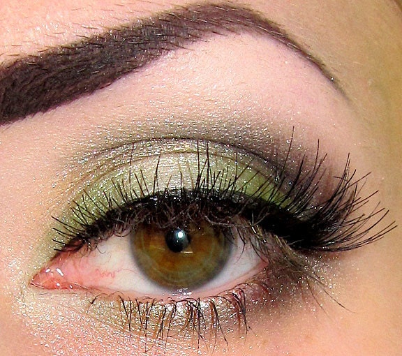 Get this look 3 pc set (Glowstick, SmokeNMirrors, Turbulence) Eyeshadow Mineral makeup Eye shadow Eyeliner (5g)
