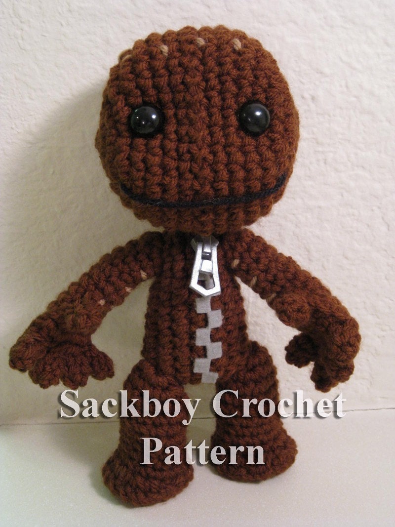 Sackboy Crochet Pattern by RichmondArt on Etsy