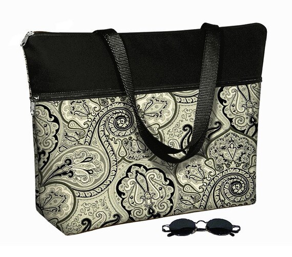 Laptop Tote Bag padded case fits up to 17 by janinekingdesigns
