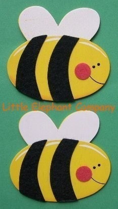 set/2 Busy Bumblebee Quilt Clips