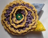 Flower brooch