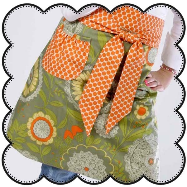 Hostess Apron Sewing Pattern with Instructions eBook