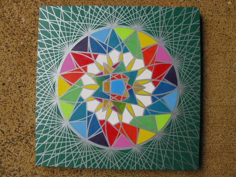 Sacred Geometry Painting
