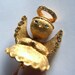 Vintage Signed Ultra Angel Rhinestone Pin Brooch