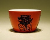 9oz bowl motorhead (tangerine)