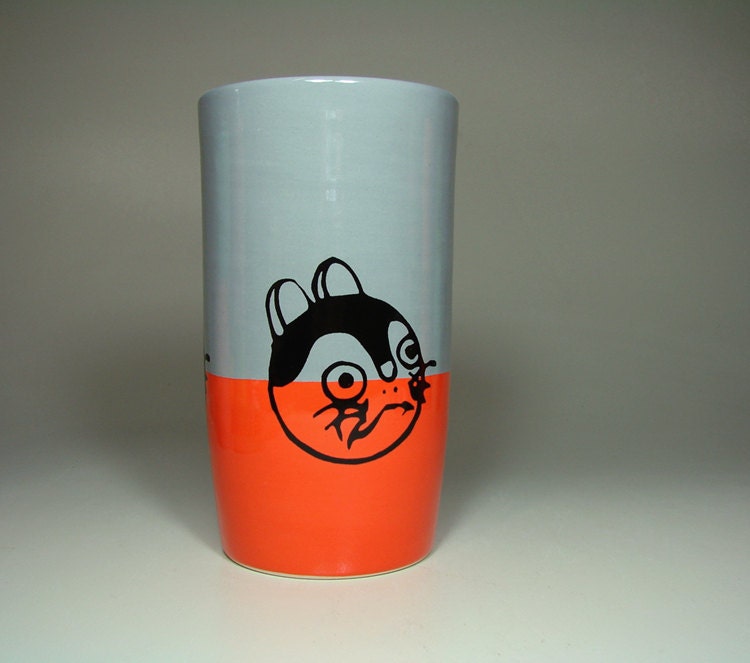 cylinder fortune kitty (storm/clementine) - Made to Order