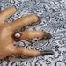 Goddess of Love Cat Eye Fiber Optic Stone Ring