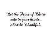 Peace of Christ UM Christian Christmas rubber stamp No.19