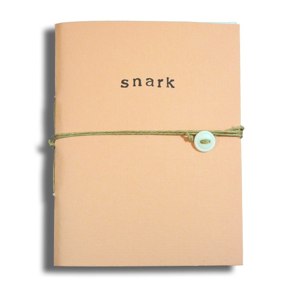 Snark Recycled Notebook in Peach