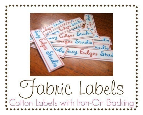 DOUBLE ORDER Fabric Labels Iron-on or Sew-in