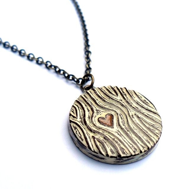 Personalized Wood You Love Me Necklace