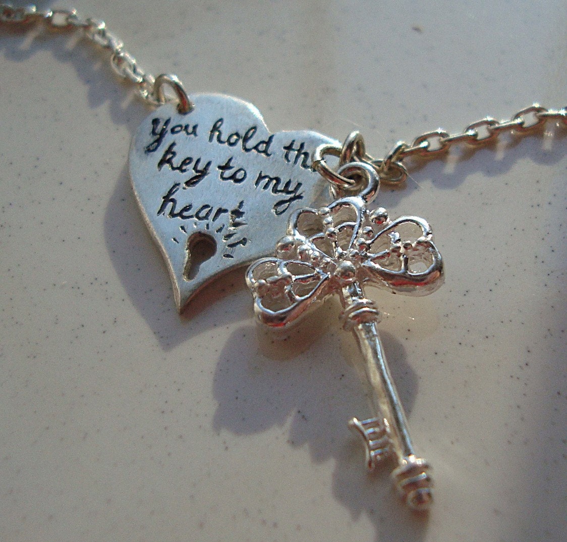 You Hold The Key To My Heart  Necklace