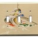 WW1 Military Tank 1940's Vintage Wallpaper Triple Switch Plate