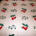 Cherries and Blossoms 1940's Vintage Wallpaper Single Switch Plate for Laura