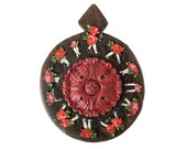 Ring-Around-The-Rosy - Original Mixed Media Assemblage