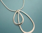 petals - sterling silver necklace