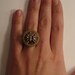 Victorian Steampunk The SPIDER In the MACHINE Goth Gear Ring