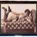 Flapper Smoking on Couch in Lingerie Erotic Cute Cigarette ID Case Business Card Holder Wallet