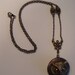 Victorian Steampunk THE ELEGANT OWL Locket Necklace