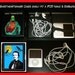 Nude Erotica Erotic Risque Female Knight With Sword and Shield Warrior Cigarette ID Case Business Card Holder Wallet