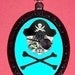 Kawaii Pirate Kitty Skull and Crossbones Necklace Pendant Super Cute and Very Punk New Sweetheartsinner