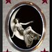 Edwardian Pinup Honey Moon Delightful Whimsical Design DIY Silver-tone Brooch Pin