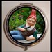 Lying Gnome Vintage Kawaii Imagery Sweetheartsinner Stainless Steel Pill Box Case-Holds Pills, Vitamins, Guitar Pics, and more