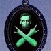 Abraham Lincoln President Zombie Emancipator Horror DIY Handmade Sweetheartsinner Necklace Gothic Emo Cool
