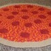 Crochet Pizza Rug