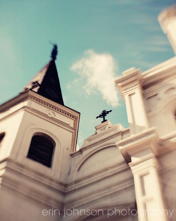 New Orleans Art St. Louis Cathedral no. 2 New Orleans Photography 8x12 Fine Art Photograph French Quarter, Home Decor