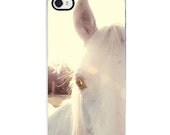 iPhone 4 case - iPhone 4s case  horse photography fine art horse photograph  sunlit white horse in pasture on farm
