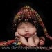 Newborn BABY OZ Girl Boy Hat PHoTO PRoP Munchkin Stocking Cap FuZzy Brim FaT TaSSeL Sari Silk TeXTuRed Knit to Order PiCk CoLor Unigender