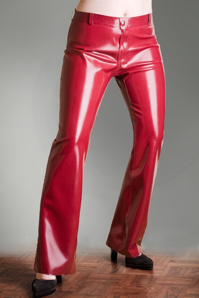 Latex jeans
