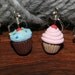 Polymer Clay Cupcake Stitch Markers (set of 4)