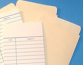200 SETS authentic library cards and pockets / biggest value set