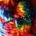 Catch the rainbow - Bulky Entrelac hat