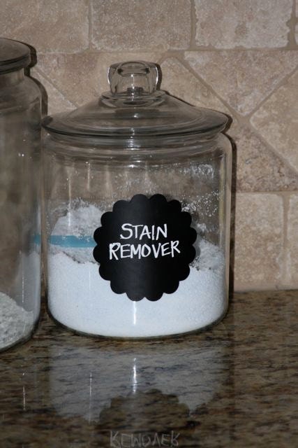Set of 3 Chalkboard Tag Sticker Labels, Scalloped Circle 4 inch