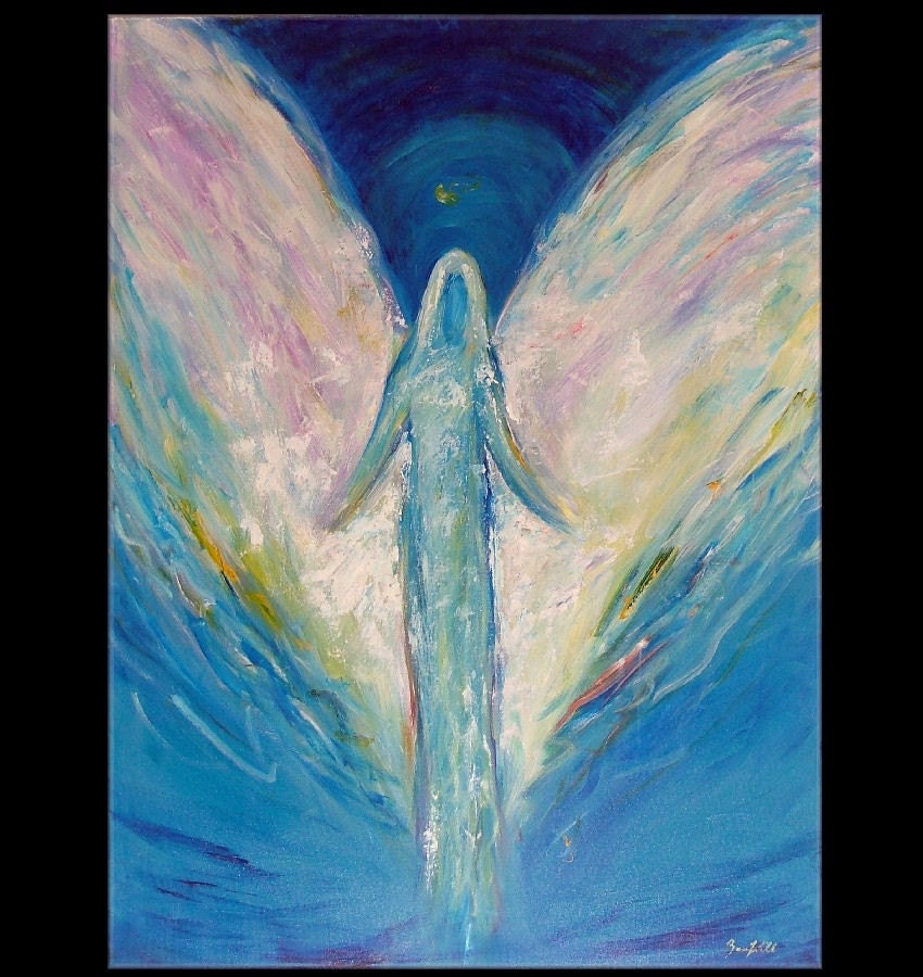 Abstract Angel Art