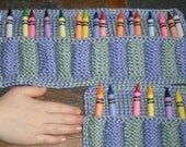 Crayon Keeper knitting pattern in pdf
