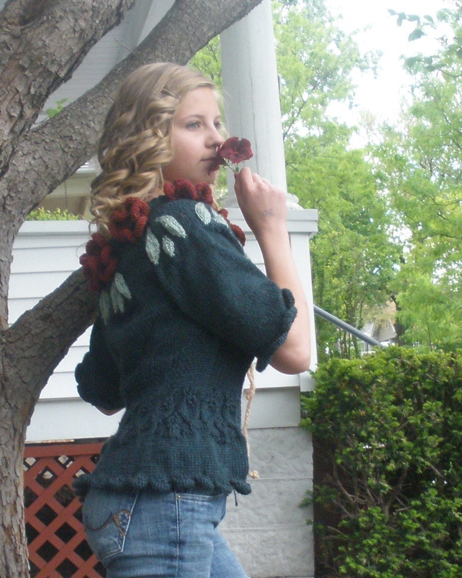 Petalicious Sweater pattern pdf