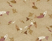Fishes in Coral - Japanese Fabric Fat Quarter