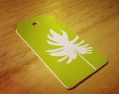 NEW Summer Time Luggage/Bag Tag W/ a Stainless Steel Wire Ring