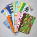 Wonder Wipes Reusable Flannel Wipes Napkins Hankies set of 12 single or 6 double thick U PICK COLORS or PRINTS
