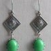 Esther Earrings - Vintage Swarovski & Silver