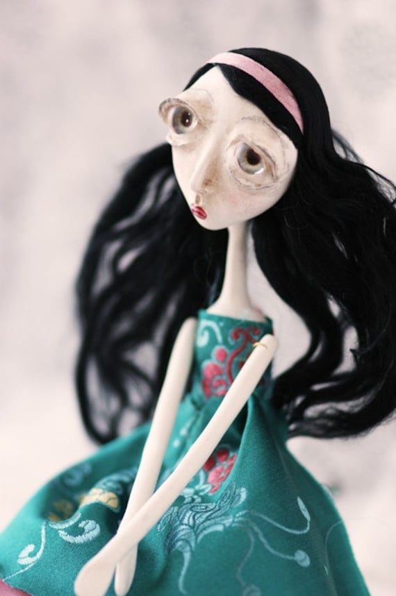 Brocade Alice - Alice in Wonderland Art Doll