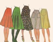 70s A-line or Gored Skirt 32-24-33 uncut mod